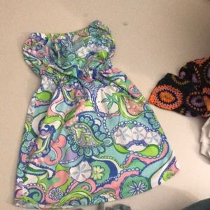 Lily Pulitzer strapless dress